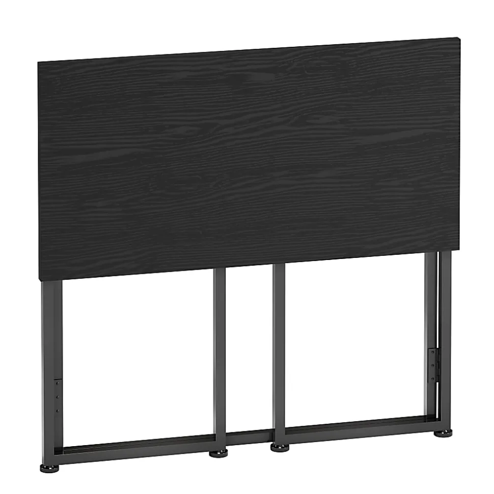 Techni Mobili 32”W Folding Writing Desk, Black, Total Qty 1