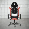 Techni Sport Echo 2.0 Ergonomic Fabric Computer Gaming Chair, Red/Black