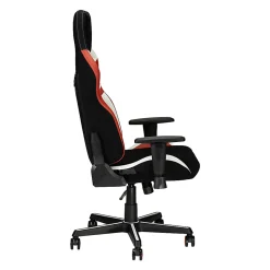 Techni Sport Echo 2.0 Ergonomic Fabric Computer Gaming Chair, Red/Black
