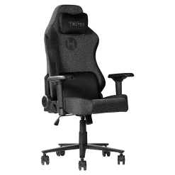 Techni Sport Orion Series Ergonomic Fabric Computer Gaming Chair, Black