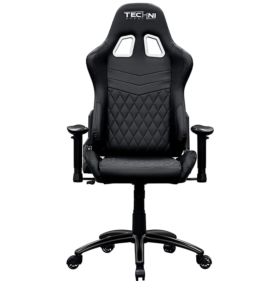 Techni Sport TS51-BK Ergonomic Faux Leather Computer Gaming Chair