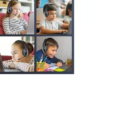 Techprotectus Noise Cancelling Headset, USB Connector, Black, TP-H13H-USB