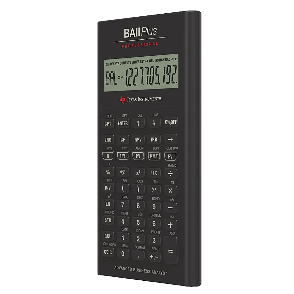 Texas Instruments® BA II Plus Professional Calculator