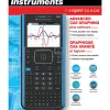 Texas Instruments Nspire CX II CAS Graphing Calculator - Rechargeable, Computer Algebra System (CAS) - Battery Powered - 2"x7.3"x11.8" - Gray