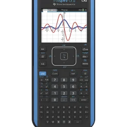 Texas Instruments Nspire CX II CAS Graphing Calculator - Rechargeable, Computer Algebra System (CAS) - Battery Powered - 2
