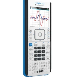 Texas Instruments Nspire CX II CAS Graphing Calculator - Rechargeable, Computer Algebra System (CAS) - Battery Powered - 2