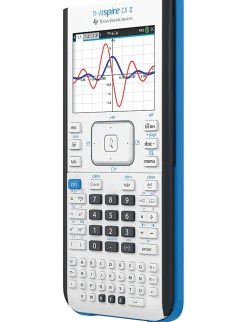 Texas Instruments Nspire CX II CAS Graphing Calculator - Rechargeable, Computer Algebra System (CAS) - Battery Powered - 2