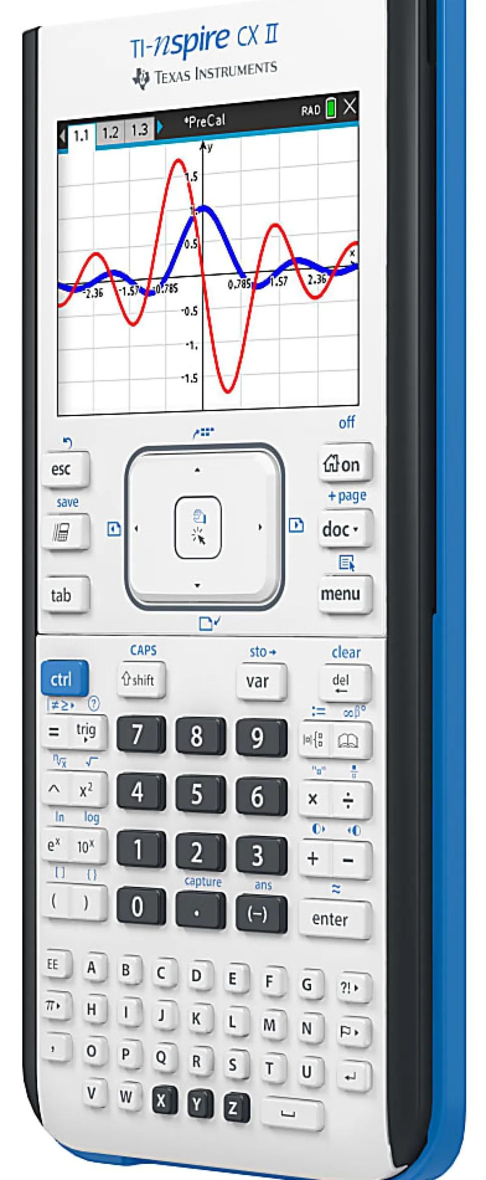 Texas Instruments® TI-Nspire Color Graphing Calculator, NSCX2/TBL/1L1