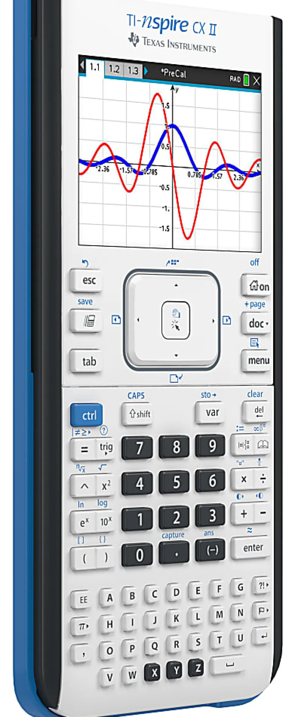 Texas Instruments® TI-Nspire Color Graphing Calculator, NSCX2/TBL/1L1