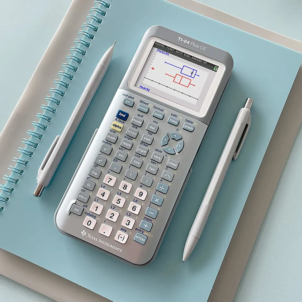 Texas Instruments® TI-84 Plus CE Color Graphing Calculator, Fractal Frost