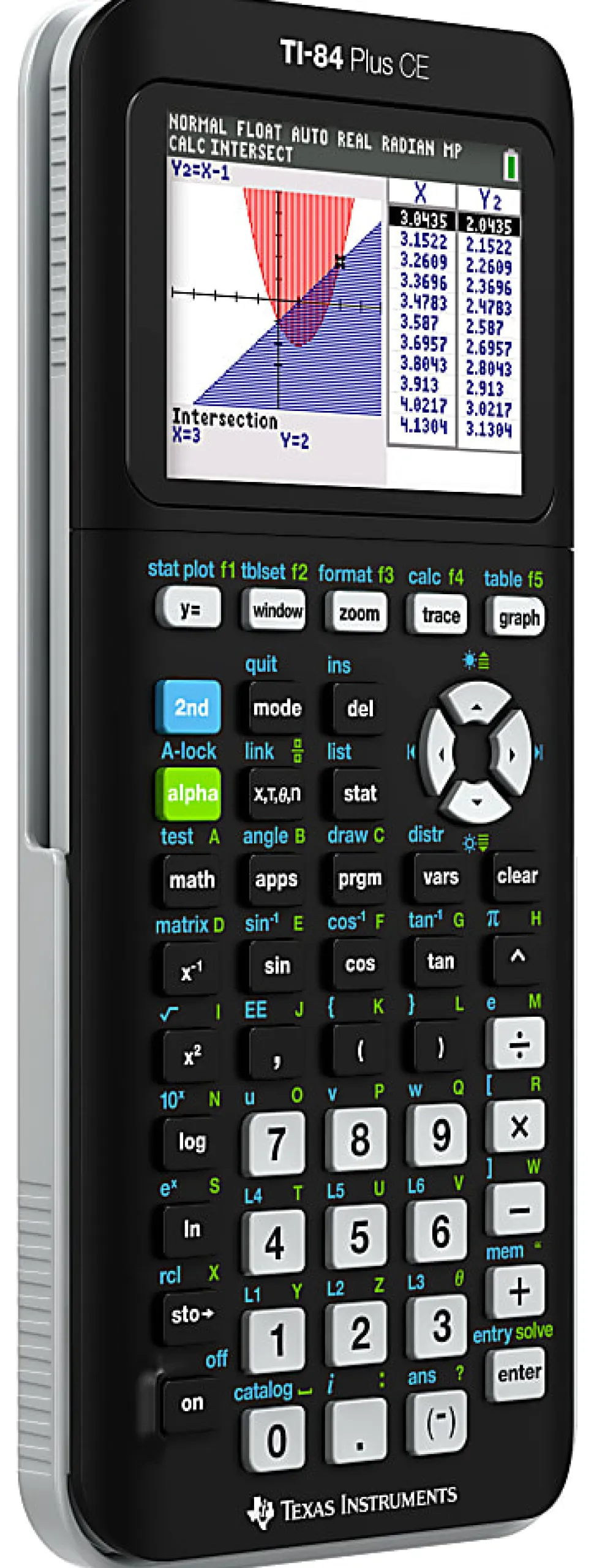 Texas Instruments® TI-84 Plus CE Graphing Calculator