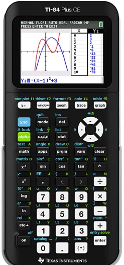 Texas Instruments® TI-84 Plus CE Graphing Calculator