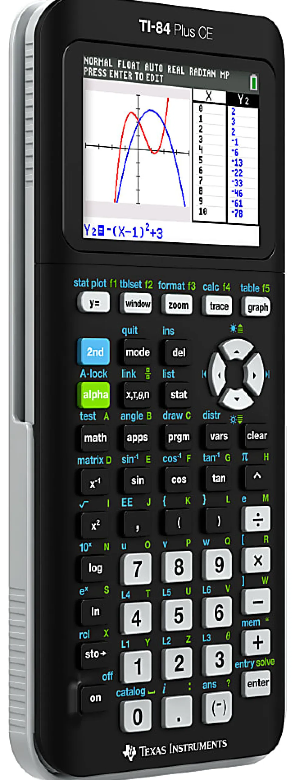Texas Instruments® TI-84 Plus CE Graphing Calculator