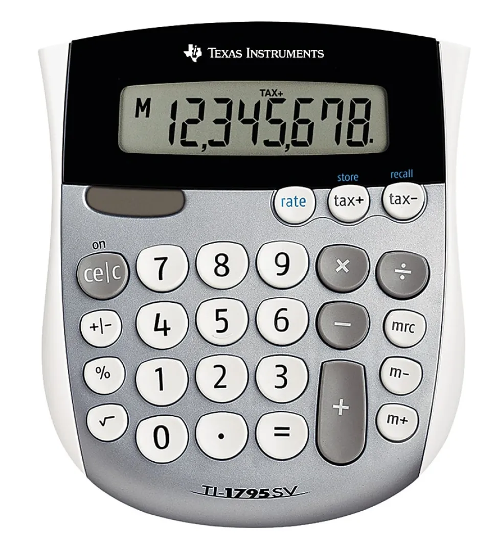 Texas Instruments® TI-1795SV Desktop Display Calculator