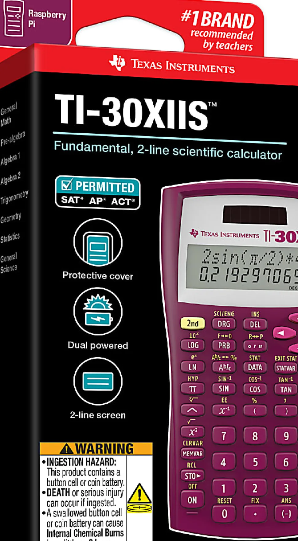 Texas Instruments TI-30XIIS Scientific Calculator
