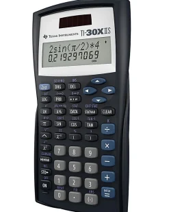 Texas Instruments® TI-30X IIS Solar Scientific Calculator, Black/Blue/White
