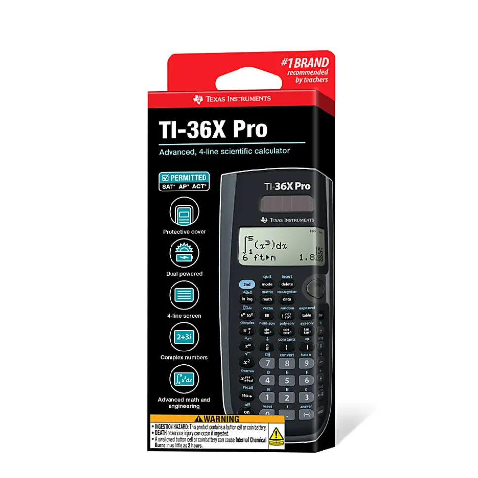 Texas Instruments® TI-36X Pro Scientific Calculator