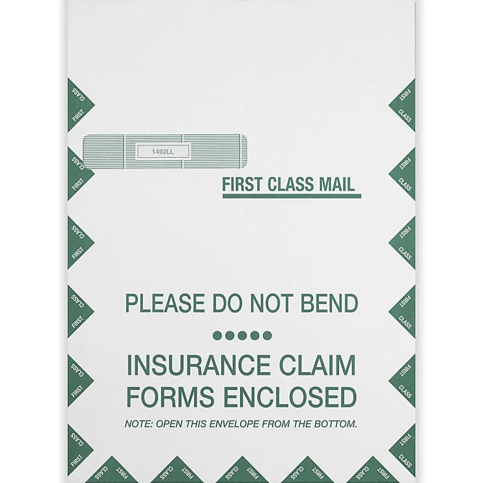 TFP Data Systems UB04 Hospital Claim Envelopes, Box Of 500