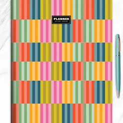 2026-2027, TF Publishing  Blocked Colors Large Monthly Planner, 11" x 9", July 2026 to June 2027