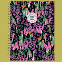 2026-2027, TF Publishing Buds & Blooms Medium Weekly Monthly Planner, 8