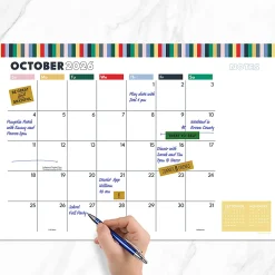 2026-2027, TF Publishing  Long Weekend Medium Desk Pad Monthly Blotter Calendar, 17