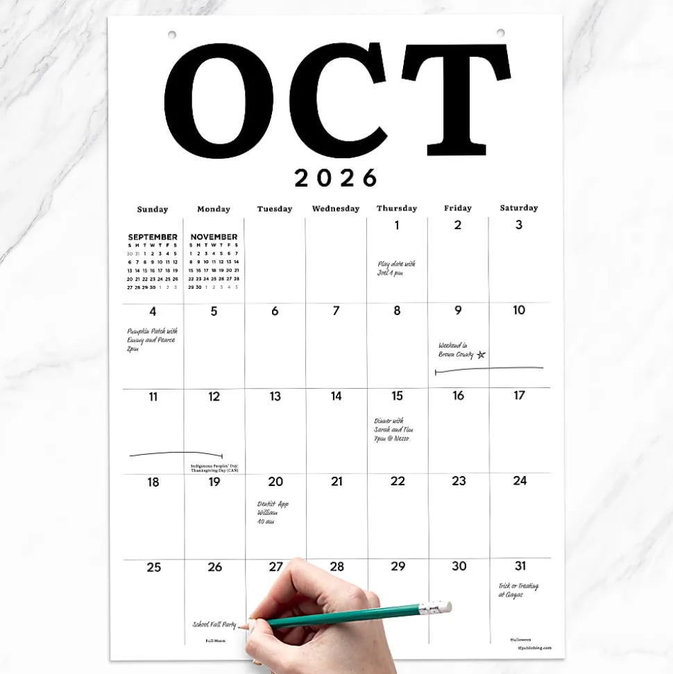 2026-2027, TF Publishing Medium Art Poster Wall Calendar, 12" x 17", July 2026 to June 2027