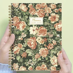 2026-2027, TF Publishing The Rose Garden Medium Weekly Monthly Planner, 8