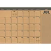 2026-2027, TF Publishing  Trail + Timber Medium Desk Pad Monthly Blotter Calendar, 17" x 12", July 2026 to June 2027