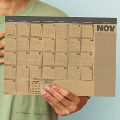 2026-2027, TF Publishing  Trail + Timber Medium Desk Pad Monthly Blotter Calendar, 17