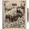 2026-2027, TF Publishing  Wild Bison Large Monthly Planner, 11" x 9", July 2026 to June 2027