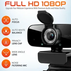 The Delton 90X Wireless Work Anywhere Bundle Headset, Keyboard, Mouse, & 1080p Webcam