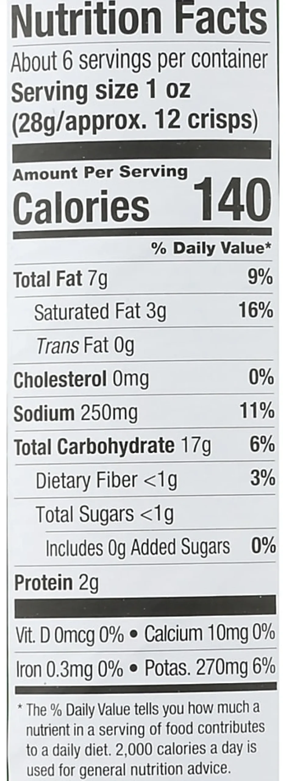 The Good Crisp Company Potato Crisps, Spicy Jalapeno, 5.6 Oz, Total Qty 8