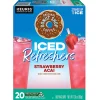 The Original Donut Shop Iced Refreshers, Strawberry Açaí Flavor, Keurig Single Serve K-Cup Pods, Box of 20 K-Cup® Pods