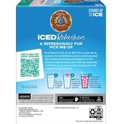 The Original Donut Shop Iced Refreshers, Strawberry Açaí Flavor, Keurig Single Serve K-Cup Pods, Box of 20 K-Cup® Pods