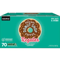 The Original Donut Shop® Regular Coffee Single-Serve K-Cup®, Pack of 70 Pods