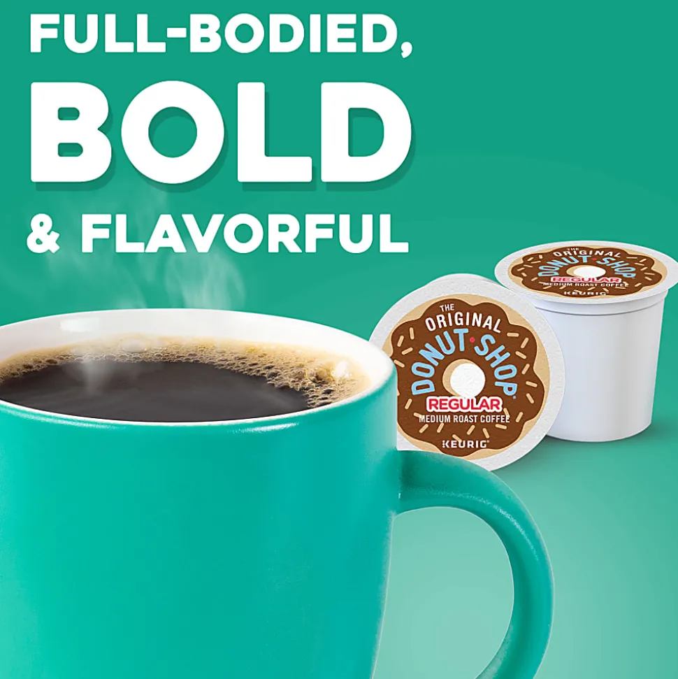 The Original Donut Shop® Single-Serve Coffee K-Cup®, Classic, 96 Count, 4 Boxes of 24