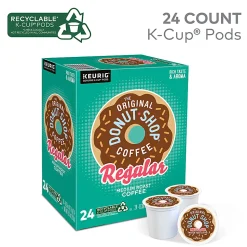 The Original Donut Shop® Single-Serve Coffee K-Cup® Pods, Classic, Carton Of 24