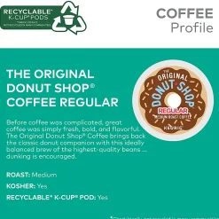 The Original Donut Shop® Single-Serve K-Cup®, 1-Step Vanilla Latte, Carton of 20