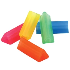 The Pencil Grip™ Triangle Pencil Grips, 1 3/4", Assorted Colors, 36 Per Bag, Pack Of 2