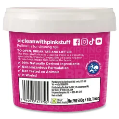 The Pink Stuff Miracle Cleaning Paste, Fruity Scent, 17.6 oz Jar, 6/Carton