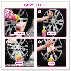 The Pink Stuff Miracle Cream Cleaner, Fruity Scent, 16.9 oz Bottle, 6/Carton