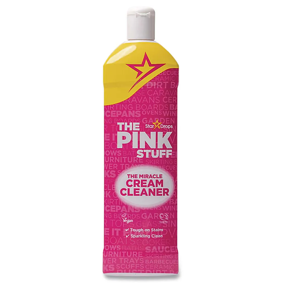 The Pink Stuff Miracle Cream Cleaner, Fruity Scent, 16.9 oz Bottle, 6/Carton