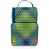 Thermos Dual Compartment Insulated Lunch Kit, 10-1/2”H x 7”W x 4-3/4”D, 3D Cube Print
