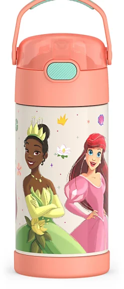 Thermos Licensed Funtainer Bottle, 12 Oz, Princess