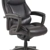 Thomasville® Edinger Ergonomic Bonded Leather Big & Tall High-Back Chair, Brown