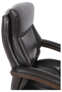Thomasville® Edinger Ergonomic Bonded Leather Big & Tall High-Back Chair, Brown