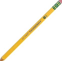 Ticonderoga® Beginner Pencils, Presharpened, #2 Lead, Medium Soft, Pack of 4