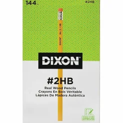 Ticonderoga Dixon Pencils, #2 Soft Lead, Box Of 144