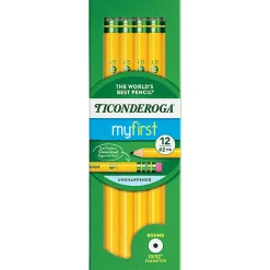 Ticonderoga® My First Beginners' Elementary Pencils, HB Lead, Pack of 12