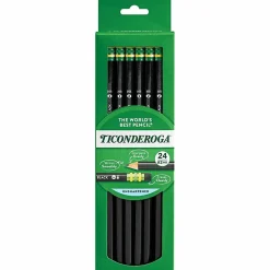 Ticonderoga® Pencil, #2 Lead, Soft, Pack of 24